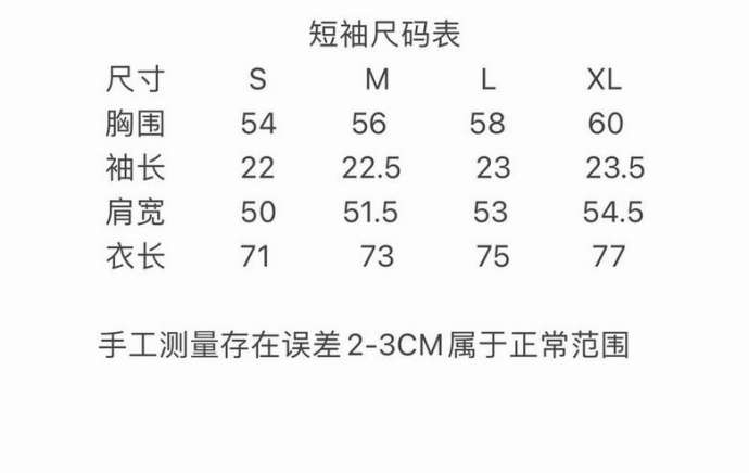 Picture of Ami T Shirts Short _SKUAmiS-XLCY13331573